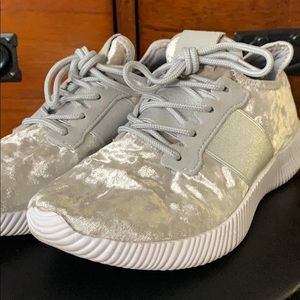 Velvet sneakers